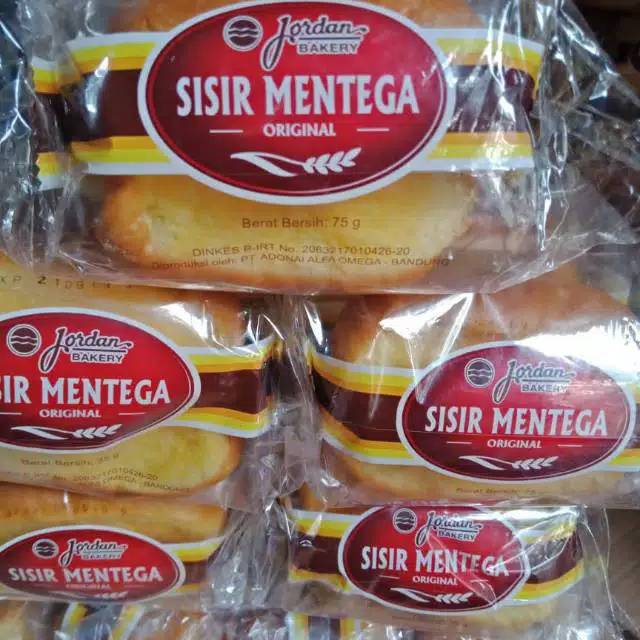 

ROTI SISIR MENTEGA JORDAN 1 pak isi 5