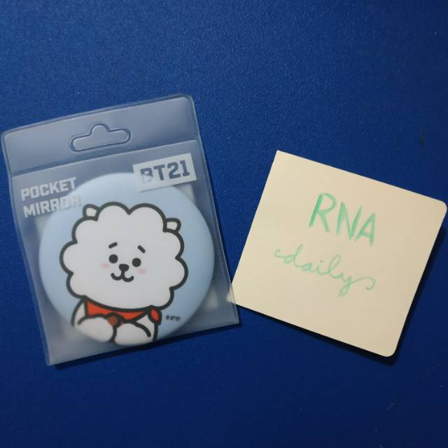 BT21 x Monopoly Pocket Mirror / Kaca / Cermin - RJ