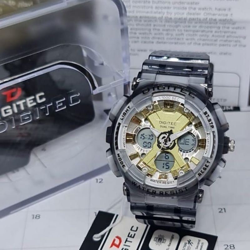 New Promo DIGITEC DA 3032 / DA-3032 / DA3032 DG Watch Jam Tangan ORIGINAL