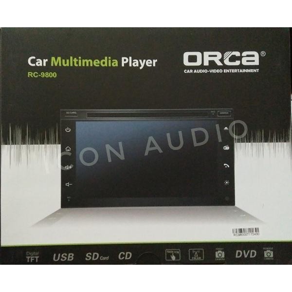 Jual Head Unit Double Din Orca Rc Free Kamera Mundur