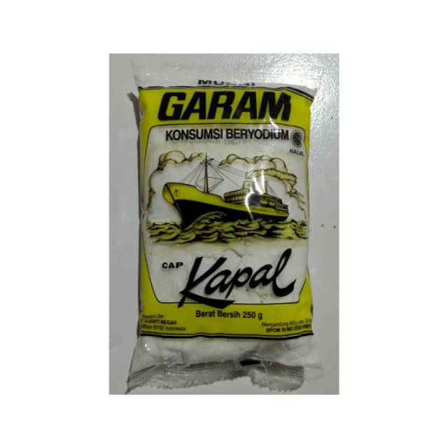 Garam dapur cap kapal 250g