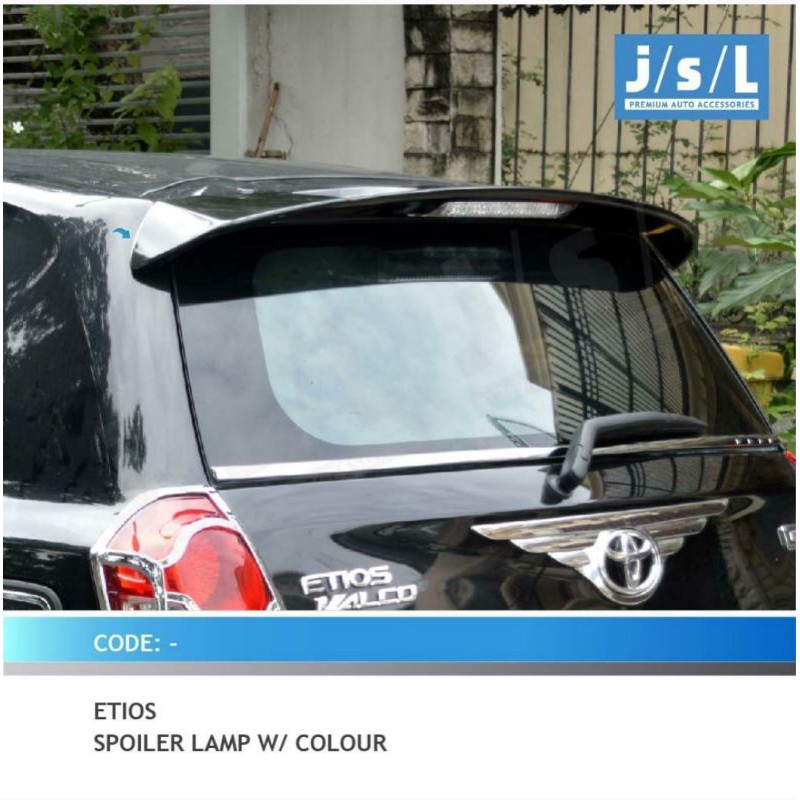 spoiler Etios w/ lamp colour by request jsl