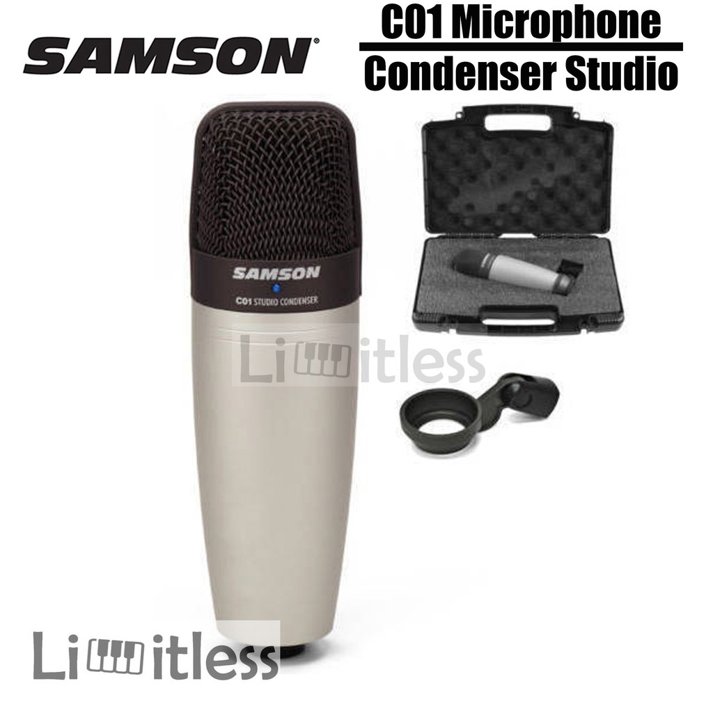 Jual Mic Condenser Samson C01 Microphone Condensor Studio Garansi ...