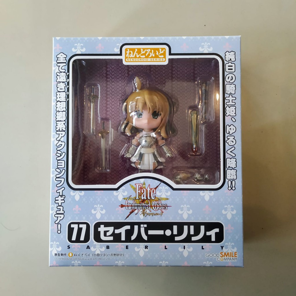 Action Figure Fate Unlimited Nendroid 77 Saber Lily Night Nendo