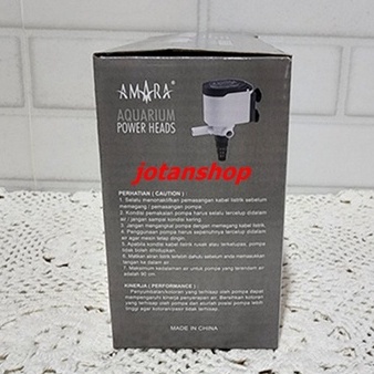 AMARA AM 2600 A AM2600A 2600A Mesin Pompa celup Power Head Aquarium Aquascape powerheads