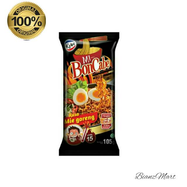 

BARU!!! MIE BONCABE 105 G / MIE GORENG / KOBE / BONCABE