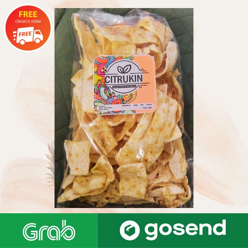 

Kerupuk Singkong Cabe / Slondok / Kerupuk Jawa / Cemilan Pedas / Gurih Renyah Asin Pedas by Citrukin