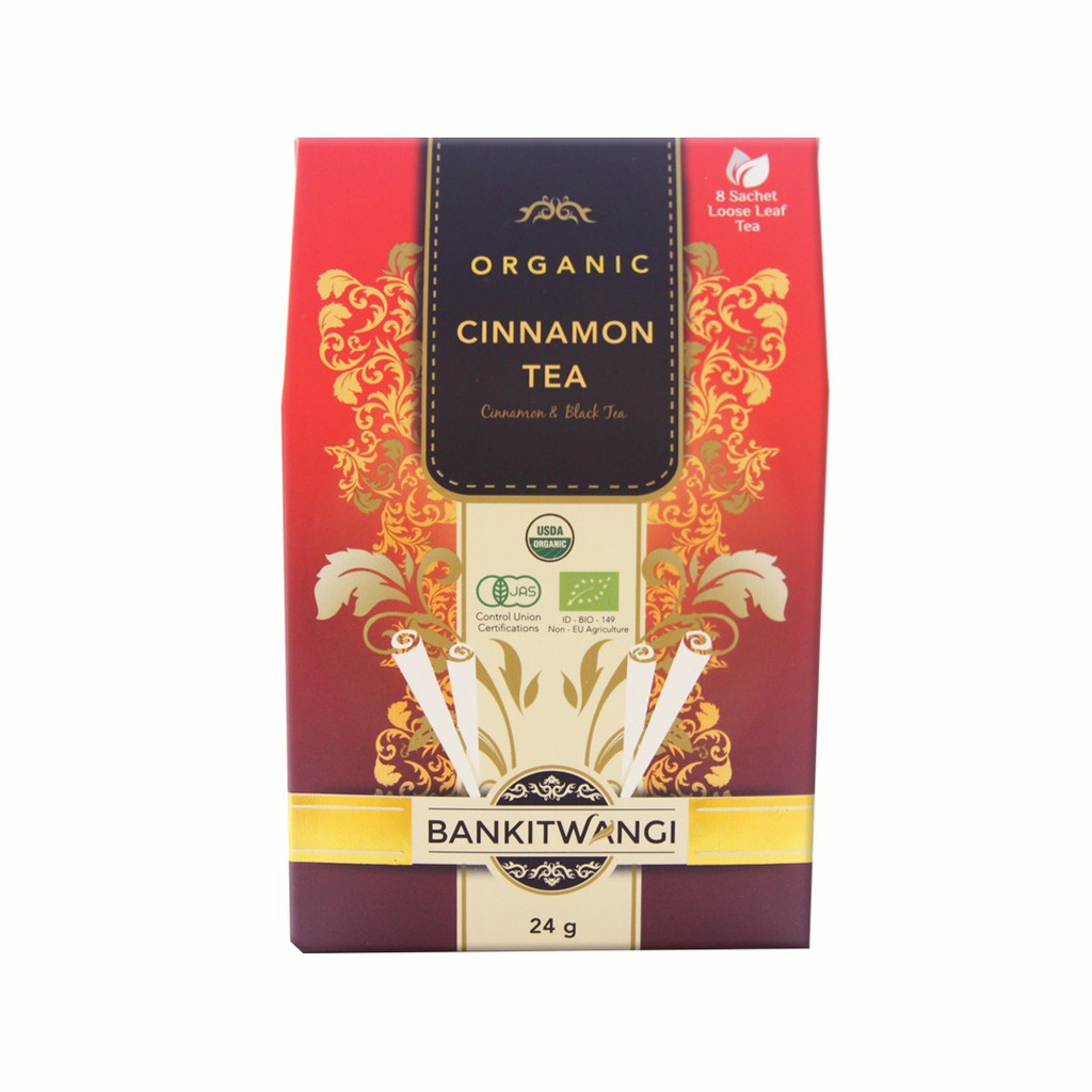 BankitWangi Organic Cinnamon Tea 24 gram (8 sachet loose leaf tea)