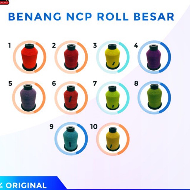 88storejakarta Benang NCP Size C Roll Besar