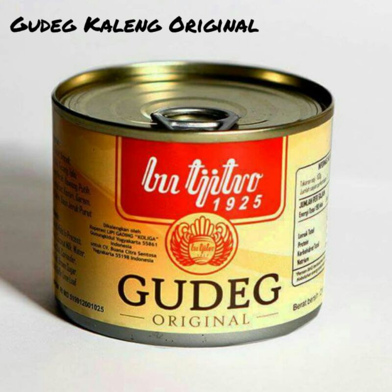 

Gudeg Kaleng Bu Tjitro varian Original