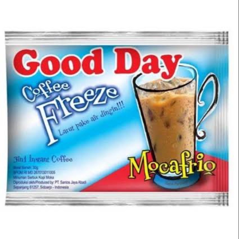 

Gooday Freeze Mocafrio 30 gram