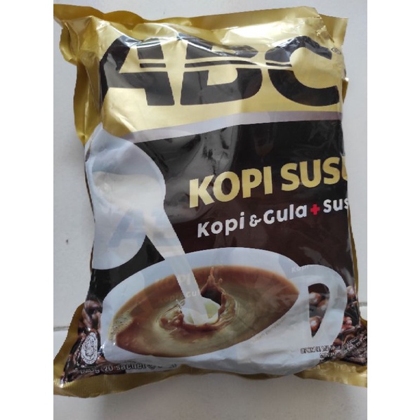

ABC kopi susu 20x 30g (20sachet)