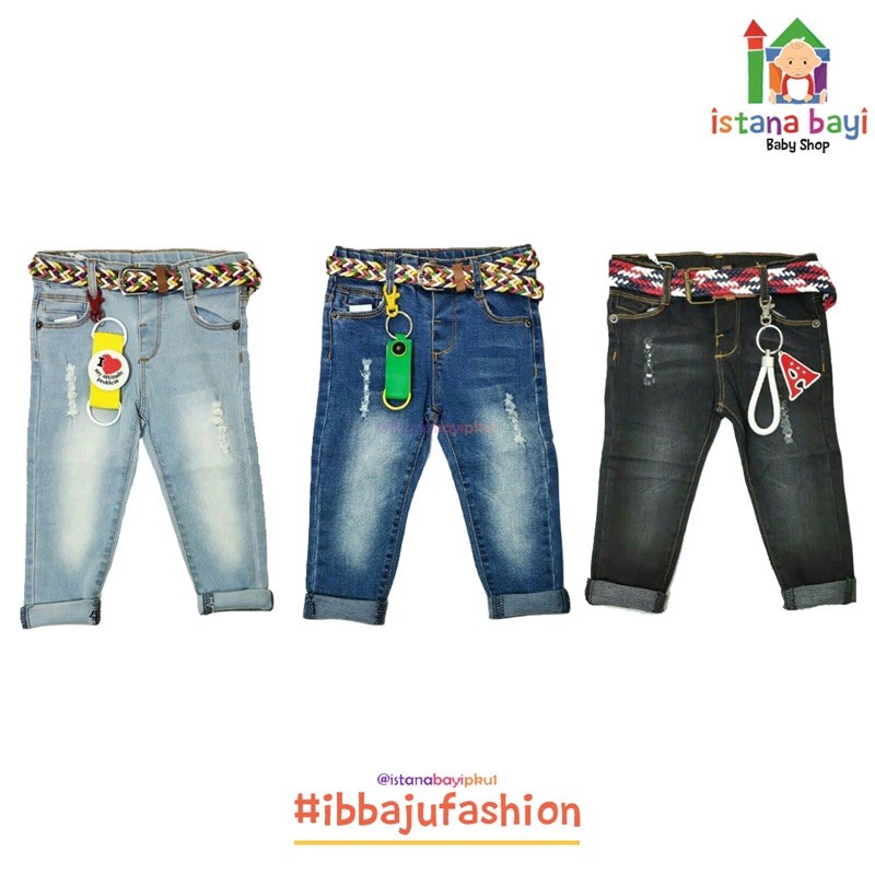 CARTERLOVE Jeans baby Import/Baby jeans/Jeans Bayi Import FREE IKAT PINGGANG/BELT