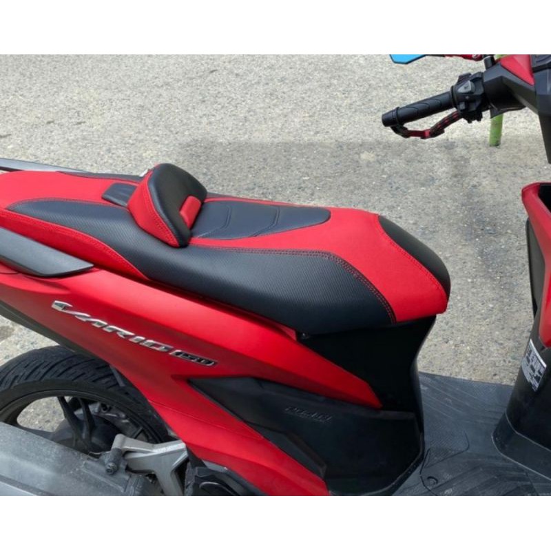 kulit jok custom Honda Vario 125 /150 / cover jok Vario modif