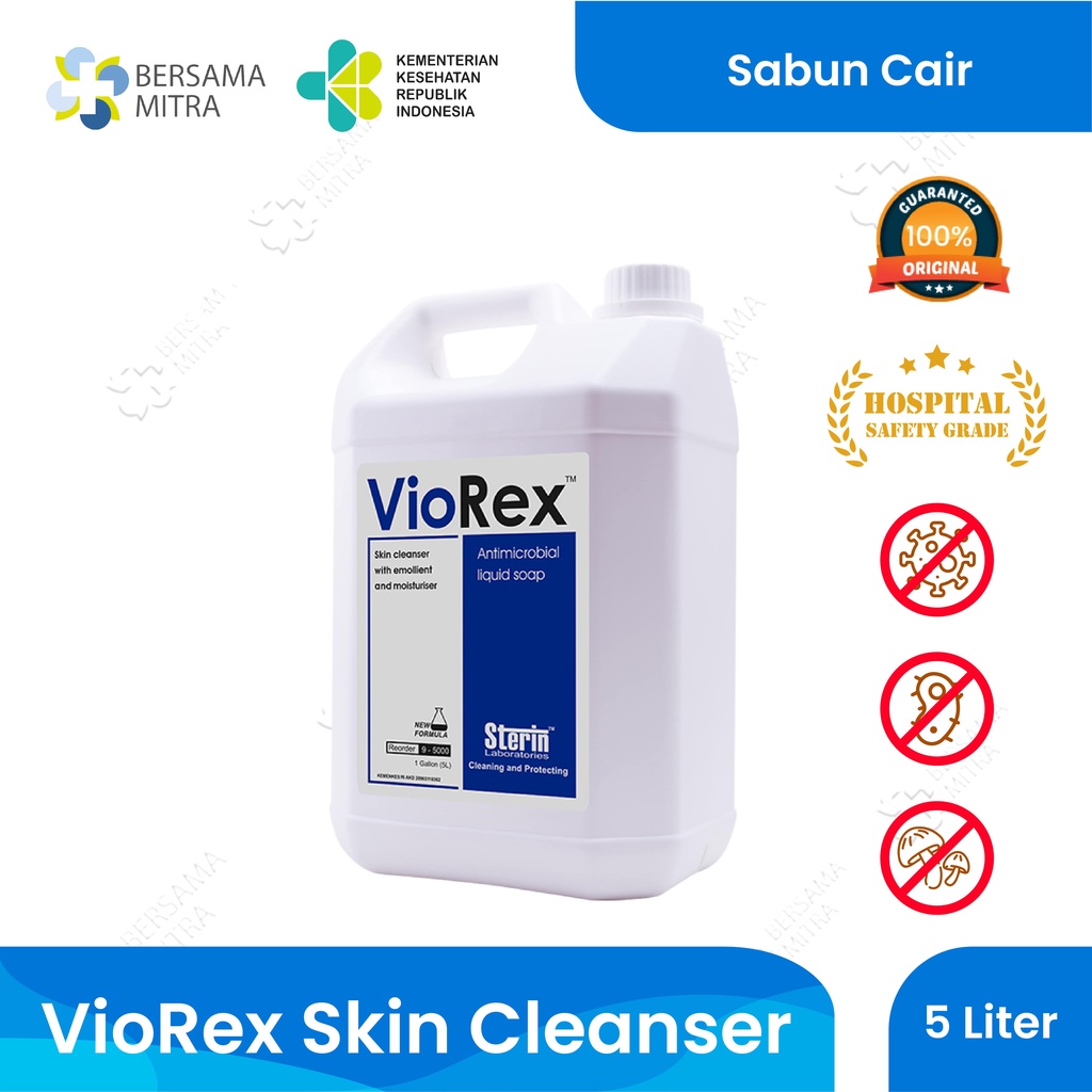 VioRex Liquid Soap Skin Cleanser