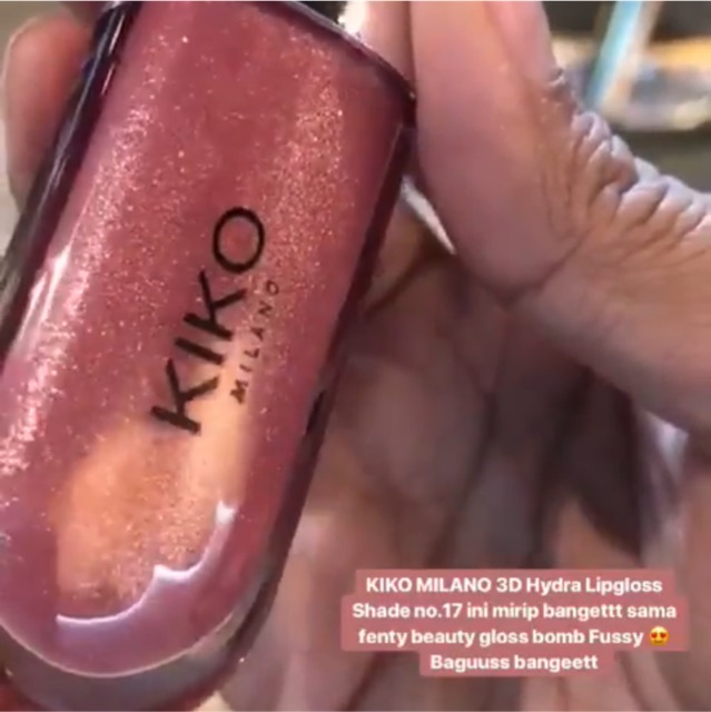 Kiko milano 3d hydra lipgloss