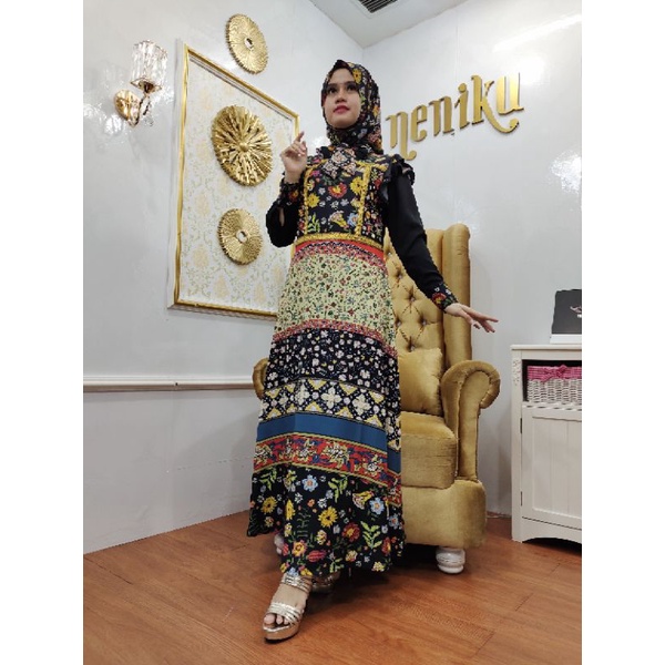 NENIKU ABAYA HIKMAT FASHION terbaru