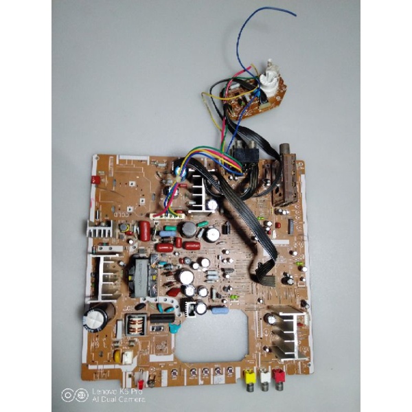 MESIN TV SHARP ALEXANDER SLIM 21"  non ew normal tanpa fbt bekas tabung gelap