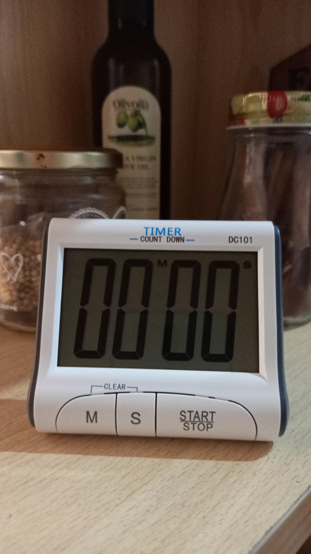 Timer Masak Dapur Lcd Digital Count Down