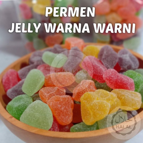 

Permen Jelly Warna-warni Rasa Buah