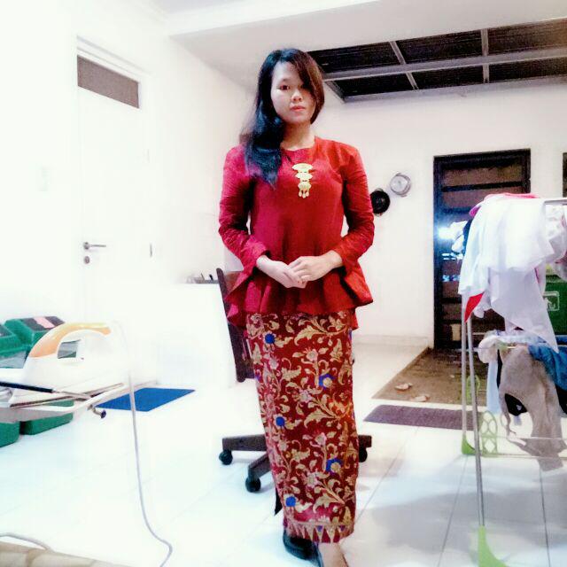 Couple Mariana Pinguin Batik /couple Rnb Bahan Em Em Embos Mix Katun Prada