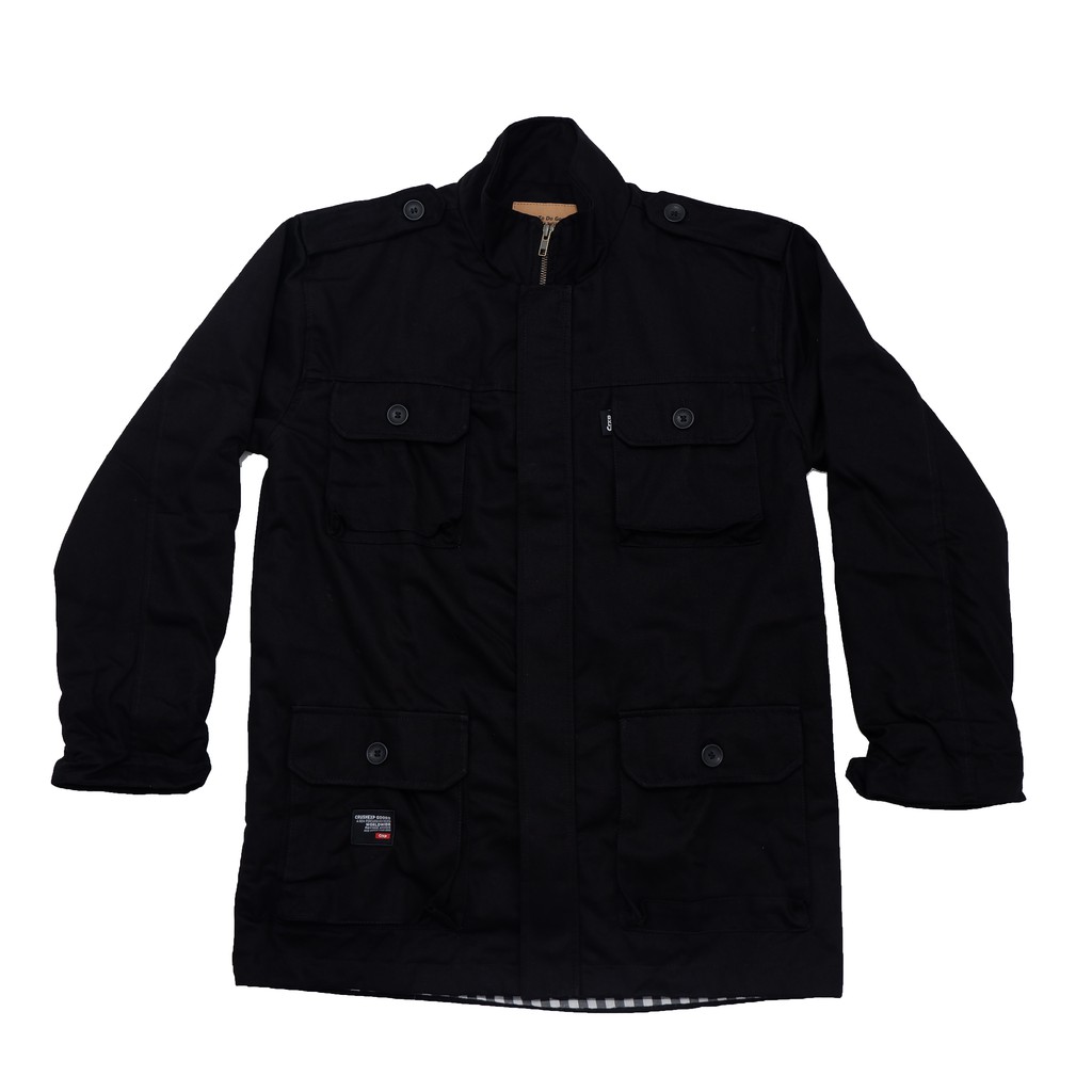 CRUSH EXP Jaket Parka JKC0521 - BLACK