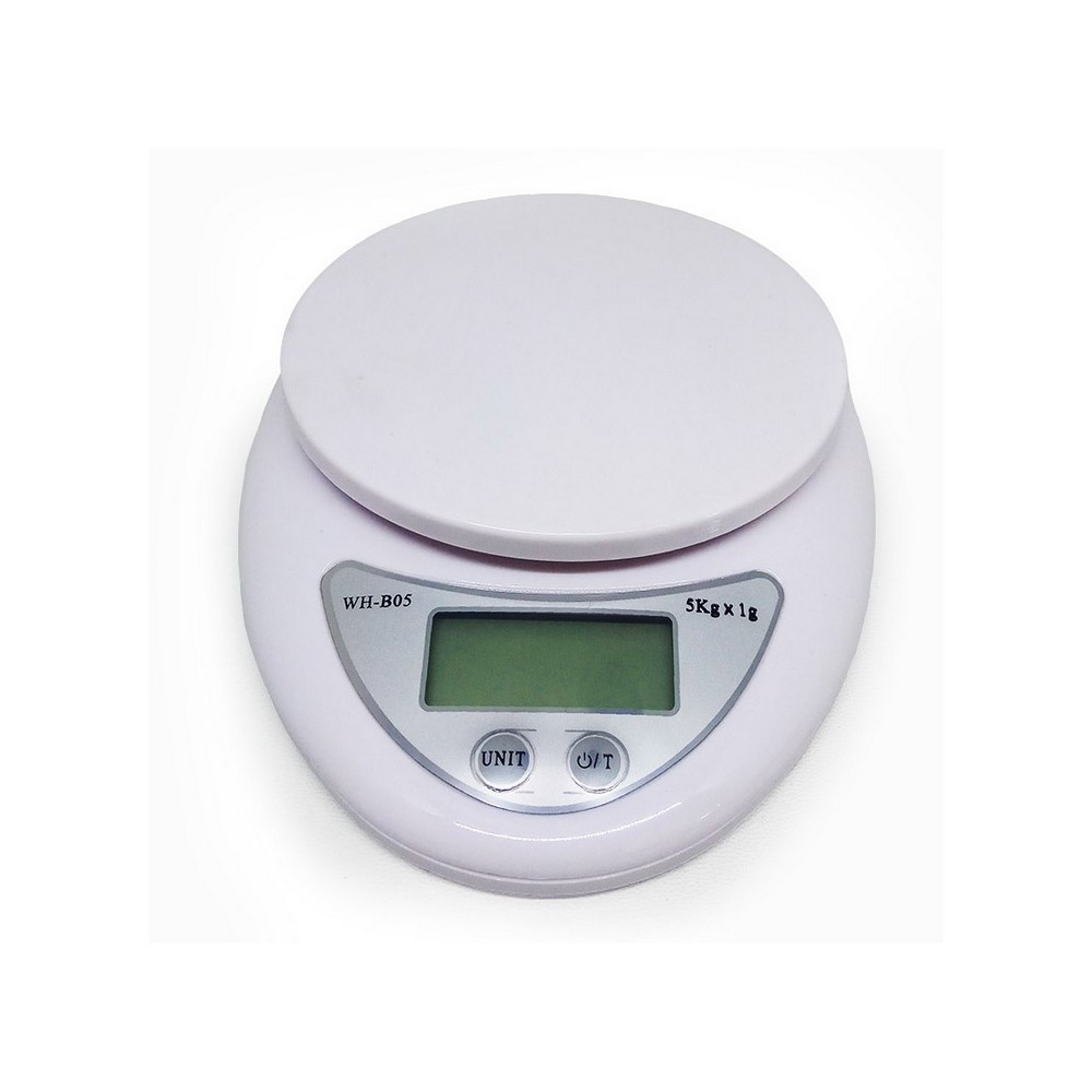 FM - Timbangan electronic Digital kue free baterai kitchen scale - Putih