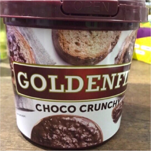 Choco Crunchy Goldenfil 1kg - Selai Cokelat Gosend Only!!!