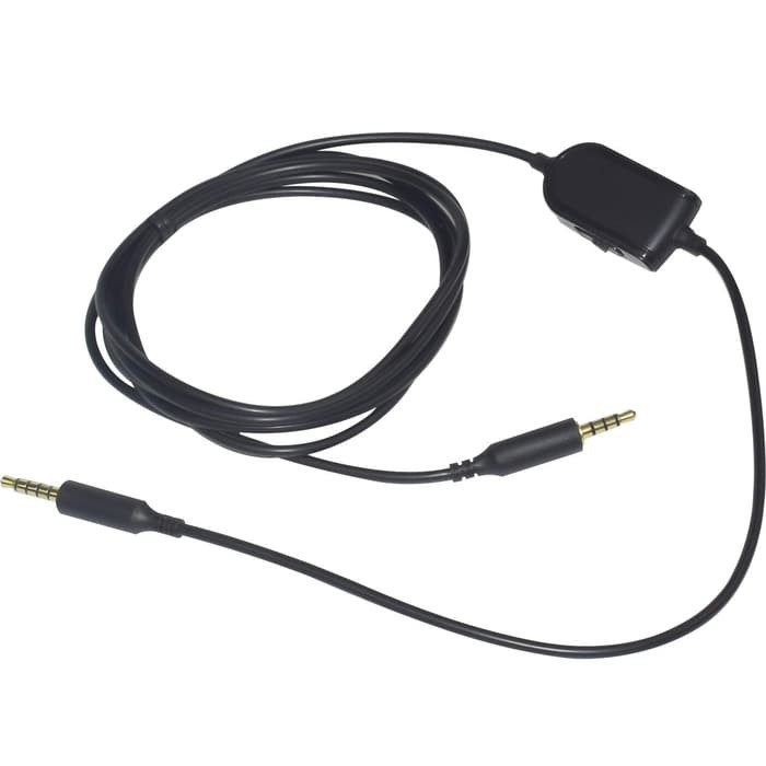 Gaming Headphones AUX Audio Cable Replacement With Mic Universal 3.5mm