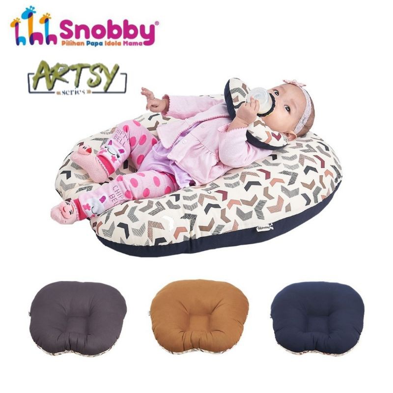 Snobby Bantal Sofa Bayi + Bantal Dot Artsy Series