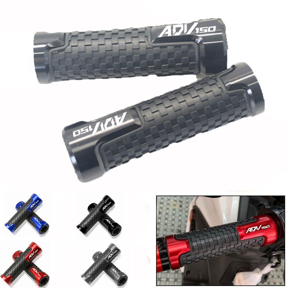 Populer 2Pcs Handle Bar Grip Cover Baru Debu-Bukti Anti Getaran Stang Grip Cover Untuk Honda ADV150 ADV150 2019 2020