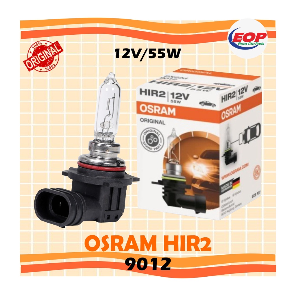 OSRAM Hir2 12v 55w Headlamp standar 9012