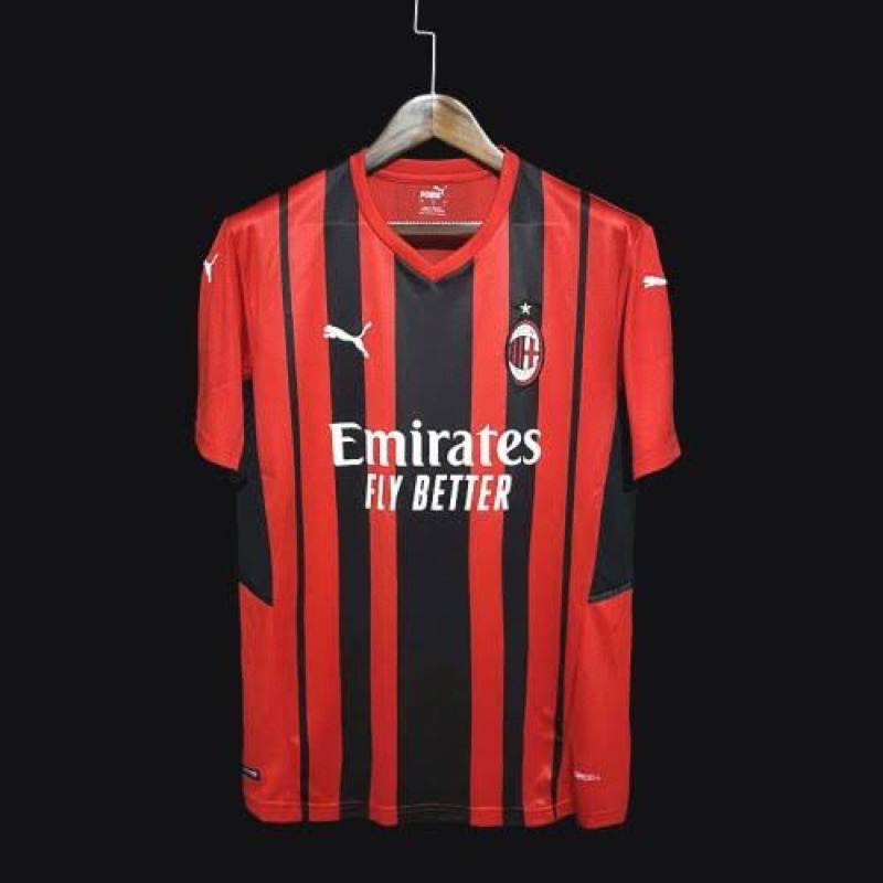 Jersey Baju Bola Ac Milan Home 2021/2022 Grade Ori Impor Premium