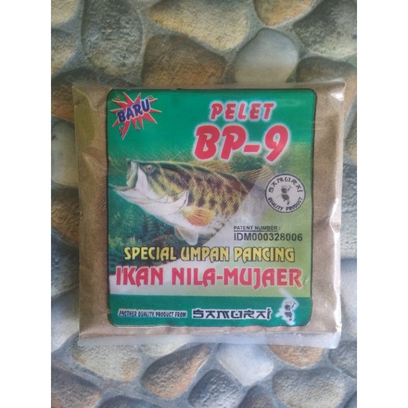 umpan Pelet BP-9 Spesial ikan nila-mujaer stella product