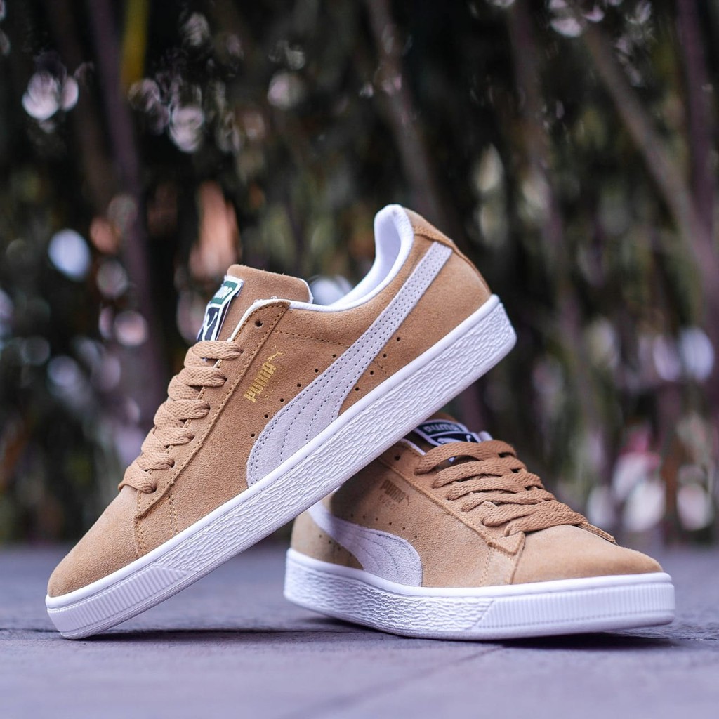 puma suede classic honey mustard