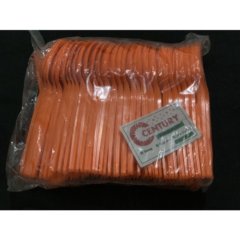 Sendok Makan Warna Century Isi 100 Pcs (warna random)
