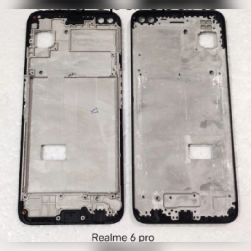 FRAME LCD REALME 6 PRO TULANG TENGAH TATAKAN LCD ORI