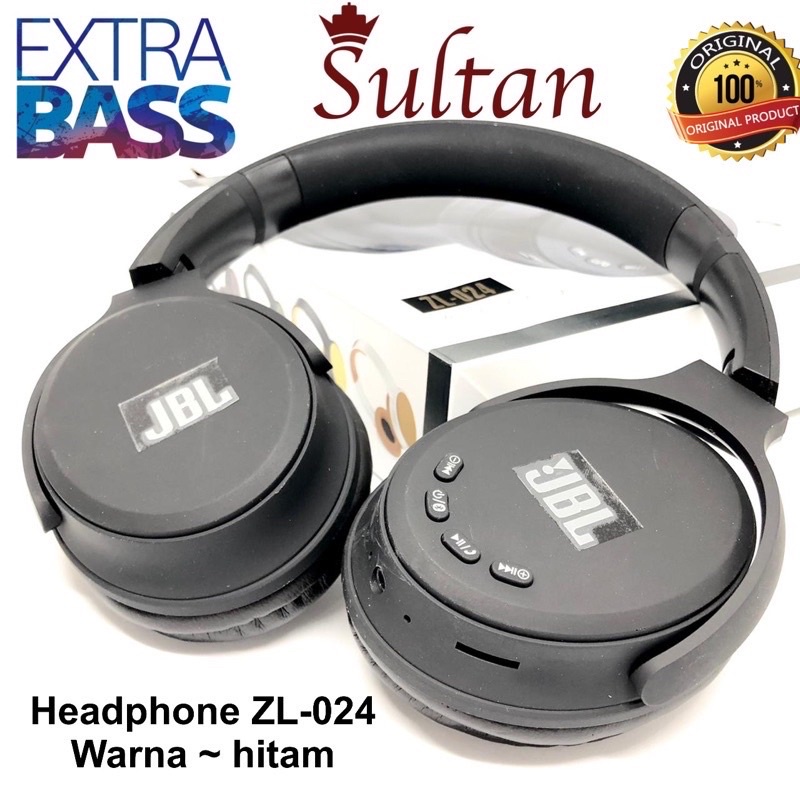 PROMO HEADPHONE BLUETOOTH ZL024 NEW UPGRADE