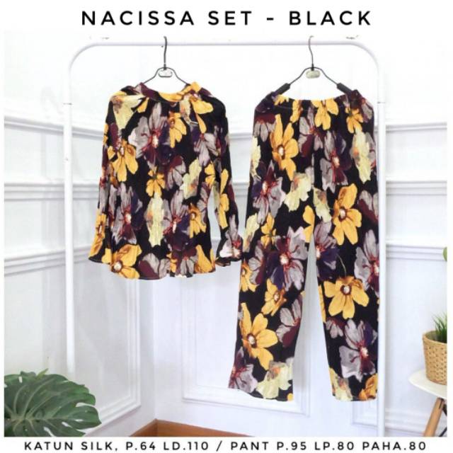 Nacissa Set Pant Shopee Indonesia