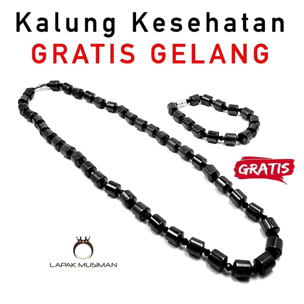 [Bayar di Tempat] KALUNG KESEHATAN GRATIS GELANG MAGNET KESEHATAN