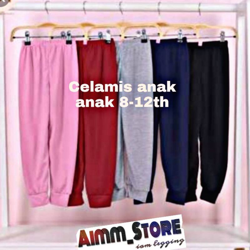 Celamis Anak anak celana santai anak ukuran All size