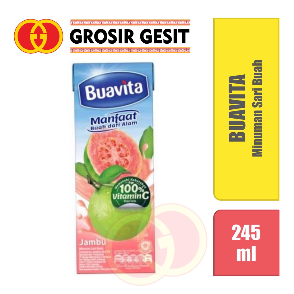 

Buavita Minuman Sari Buah 245 ml