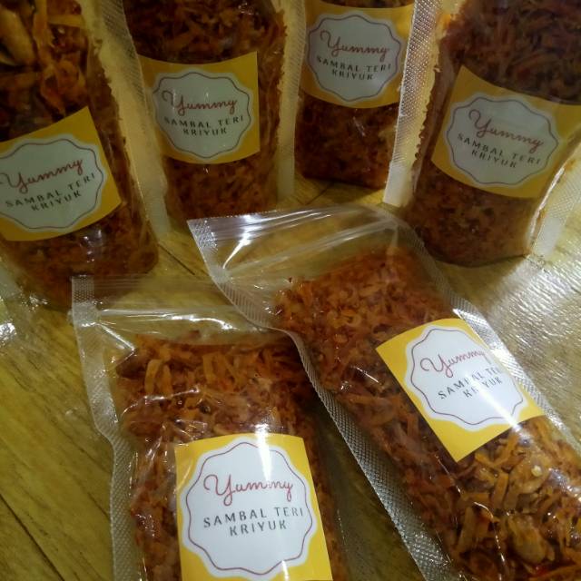 

Sambal Teri Kriyuk 100gram