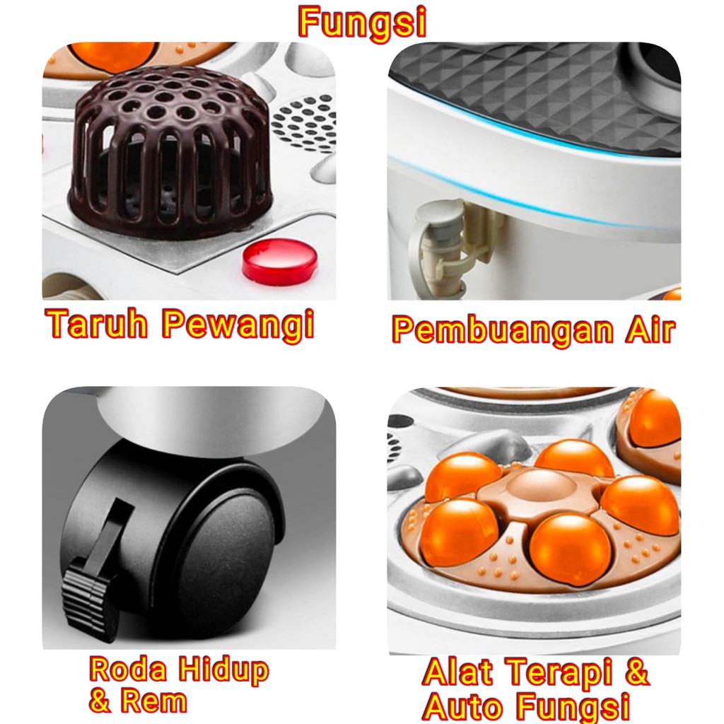 Mesin Rendam Kaki Foot Spa Electric Massager Infrared / Terapi Kaki / Rendam kaki / Spa kaki