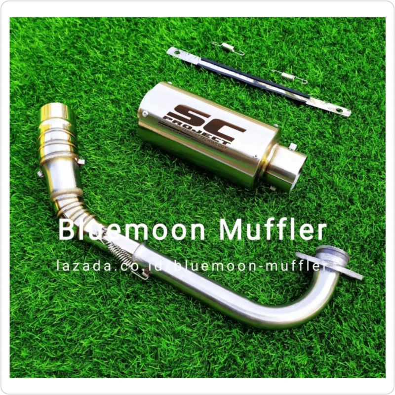 Knalpot racing sc project mio xride fino knalpot sc project fullsistem knalpot matic