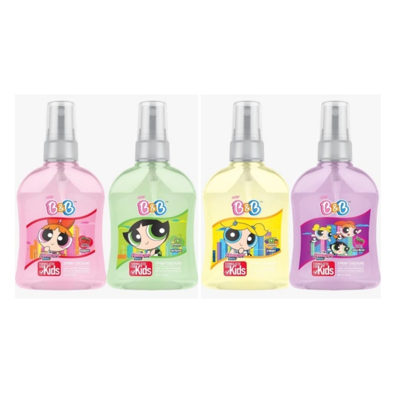 ⭐BAGUS⭐ B&amp;B Kids Spray Cologne 125ml 60ml  | Parfum Anak Buah Fruity Splash