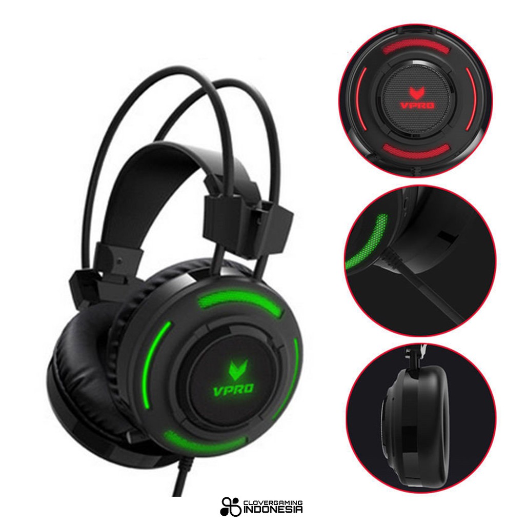 VPro VH200 RGB Backlit - Gaming Headset