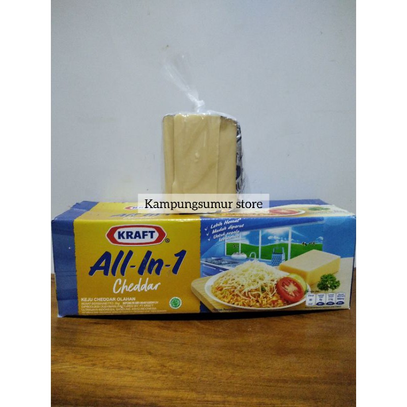 

Keju Kraft All in 1 +/- 250 gr