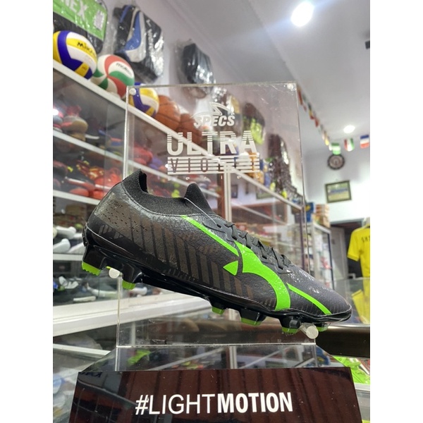 SEPATU BOLA ORTUSEIGHT CATALYST LIBERTE FG  BLACK / LIME GREEN
