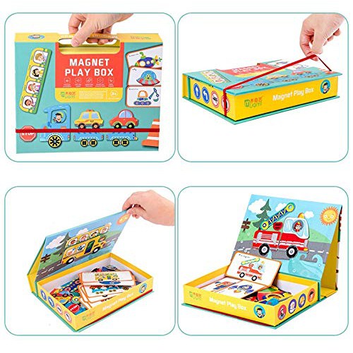 MAINAN EDUKASI MAGNET - MAGNETIC PLAY BOX